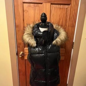 Snowcat down puffer vest